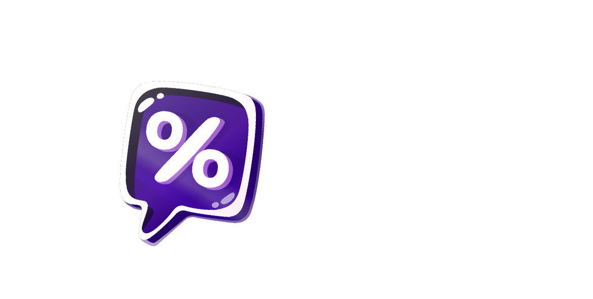 1 percentage bubble graphic