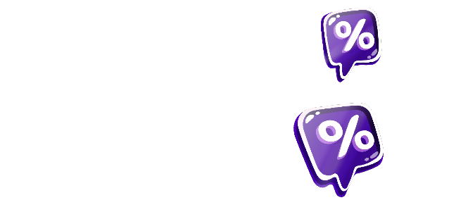 2 percentage bubble graphics